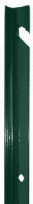 Poteau T3 Classic Vert Triple Protection Pour Grillage Soudé FILIAC - H 2.50 M
