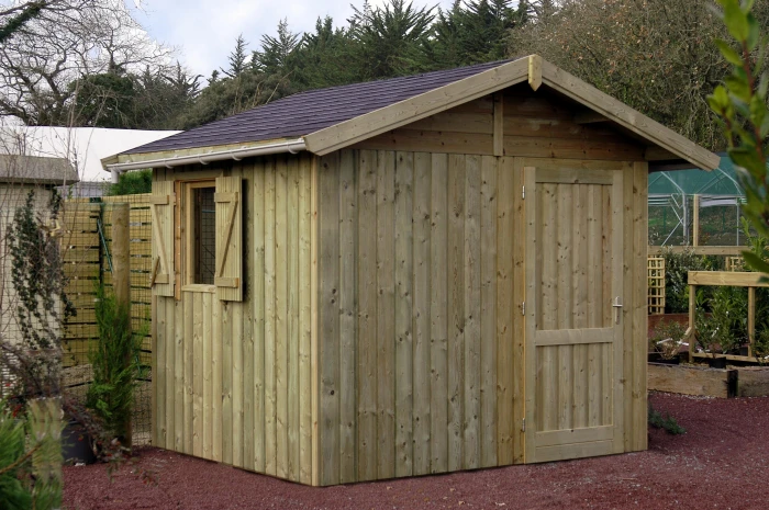 Abri De Jardin En Panneaux 20 Mm - Badiane - 2,71 X 1,85 M - 5 M² 4 Abri De Jardin En Panneaux 20 Mm - Badiane - 2,71 X 1,85 M - 5 M² – Image 4