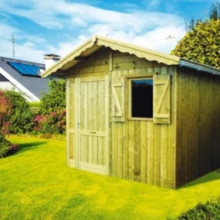 Abri De Jardin En Panneaux 20 Mm - Badiane - 2,71 X 1,85 M - 5 M²