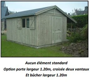 Abri De Jardin En Panneaux 21 Mm - Caméllia - 3,37 X 4,13 M - 13,90 M² 5 Abri De Jardin En Panneaux 21 Mm - Caméllia - 3,37 X 4,13 M - 13,90 M² – Image 5