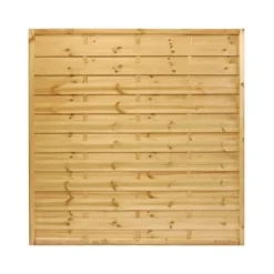 Panneau Occultant Droit Montlhery En PinOLG - 180 X 180 Cm