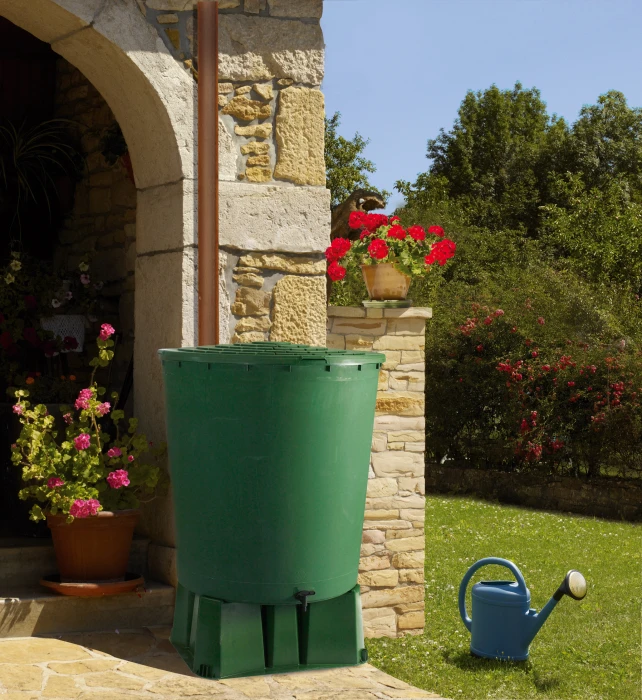 Socle Pour Cuve 500 L - BELLI - 60 X 75 X H 30 Cm - Vert – Image 2