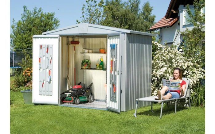 Biohort Cadre De Sol En Aluminium - Abri De Jardin Europa - Taille 4 - 222 X 222 Cm 2 Biohort Cadre De Sol En Aluminium - Abri De Jardin Europa - Taille 4 - 222 X 222 Cm – Image 2