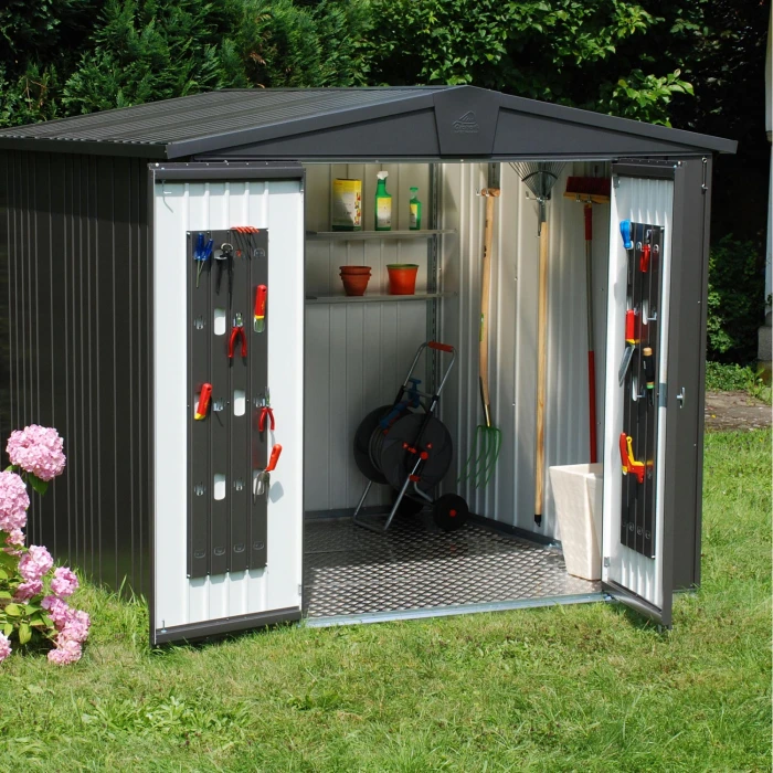 Biohort Cadre De Sol En Aluminium - Abri De Jardin Europa - Taille 5/6 - 294 X 222 Cm – Image 2