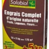 Engrais Complet - Solabiol - 15 + 5 Kg