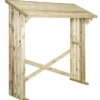 Abri Bûches 2 Stères En Pin OLG - L 180 X L 72 X H 182 Cm