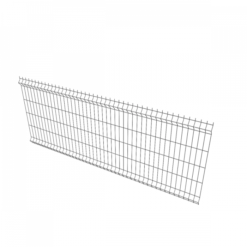 Panneau Grillage Soudé 250X103 Cm - Gris