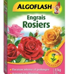 Engrais Rosiers - Algoflash - 4 Kg