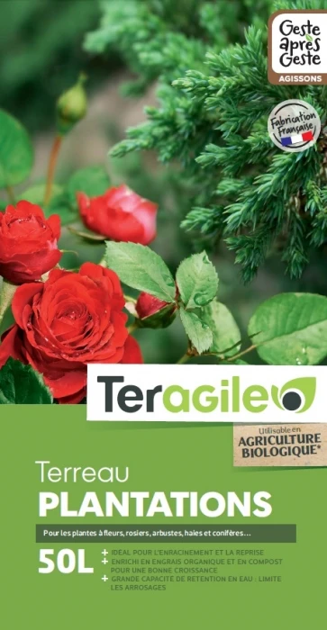 Terreau Plantation UAB - 50 L - Teragile 1 Terreau Plantation UAB - 50 L - Teragile