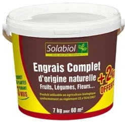 ENGRAIS COMPLET 5+2KG - SOLABIOL