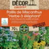 Paillis De Miscanthus - 70 L - Pin Décor