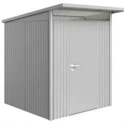 Biohort Abri De Jardin Métal - Avantgarde A1 - Argent - 1 Porte - 180 X 220 X 218 Cm