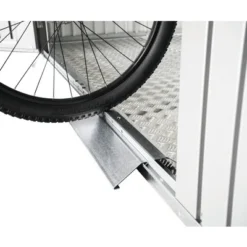 Seuil De Porte Abri Jardin - BIOHORT - Argent - 135 X 22 Cm