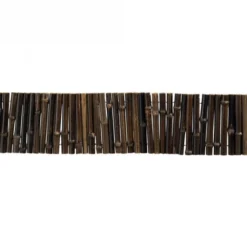 Bordure Bamboo Noir - H 35 X 100 Cm