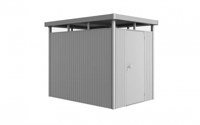 Biohort Abri De Jardin Argent Métallique - Highline H2 - Porte Standard - 275 X195 X222cm 2 Biohort Abri De Jardin Argent Métallique - Highline H2 - Porte Standard - 275 X195 X222cm – Image 2