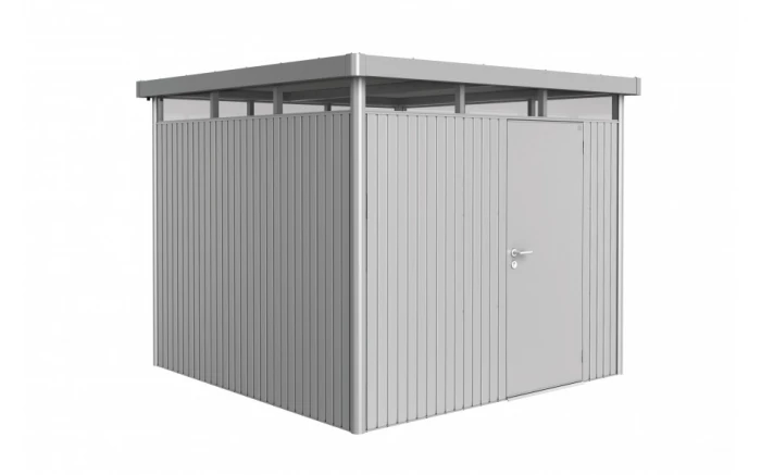 Biohort Abri De Jardin Argent Métallique - Highline H4 - Porte Standard - 275 X 275 X 222 Cm 1 Biohort Abri De Jardin Argent Métallique - Highline H4 - Porte Standard - 275 X 275 X 222 Cm