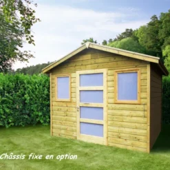 Abri De Jardin - Opale - 2,44 X 2,50 M - 6,17 M²