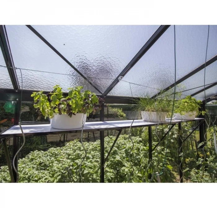 Table Universelle De Travail Pour Serre - ACD - 225 X 52 Cm - Alu Laqué Couleur 3 Table Universelle De Travail Pour Serre - ACD - 225 X 52 Cm - Alu Laqué Couleur – Image 3