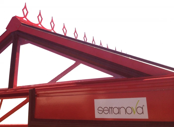 Décoration Faitage Pour Serre - ACD - Pour Serranova 3 - Alu Laqué Couleur