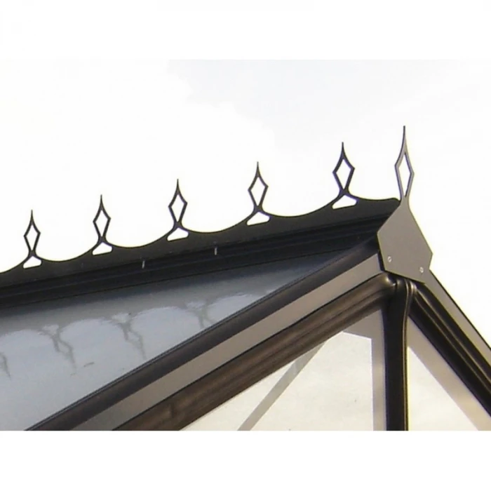 Décoration Faitage Pour Serre - ACD - Pour Serranova 3 - Alu Laqué Couleur – Image 2