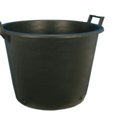 Conteneur à Poignées - Riviera System - Noir - Ø 60 X 40 Cm