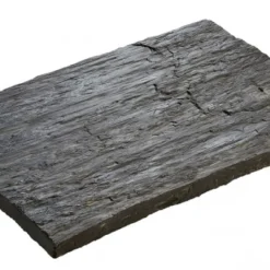 Pas De Cheminement Rectangle Aspect Schiste Ton Ardoise Hairie Grandon - 29 X 40 Cm