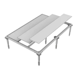 Biohort Fondation - Abri De Jardin Europa - Taille 4 - 222 X 222 Cm