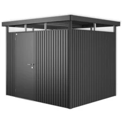 Biohort Abri De Jardin Gris Foncé Métallique - Highline H3 - 275 X 235 X 222 Cm