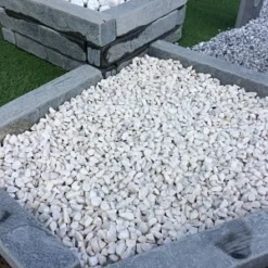 GRAVIER MARBRE BLANC 1220 20KG - ROCHE COUPE