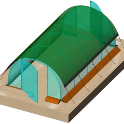 Voile D'ombrage Pour Serre - Richel - 4x 3 M