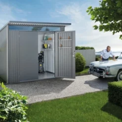 Biohort Abri De Jardin Avantgarde A8 - Gris Foncé 14 Biohort Abri De Jardin Avantgarde A8 - Gris Foncé -Parfum Herbe Soldes Magasin 1819887 bis abri de jardin avantgarde taille xxl biohort gris fonc 380 x 260 x 222 cm