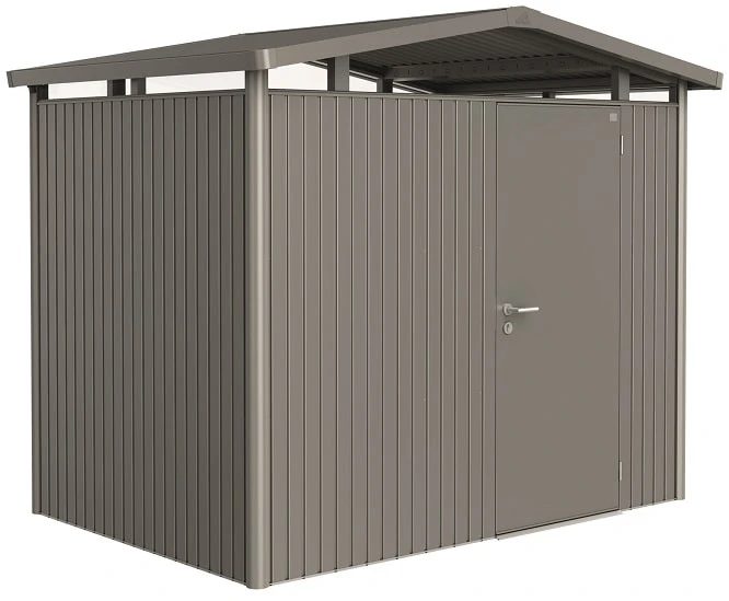 Biohort Abri De Jardin Panorama P2 - Gris Quartz