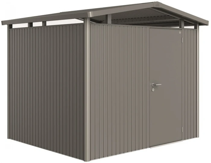 Biohort Abri De Jardin Panorama P3 - Gris Quartz 1 Biohort Abri De Jardin Panorama P3 - Gris Quartz