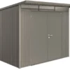 Biohort Abri De Jardin Avantgarde A5 - Gris Quartz - Double Porte