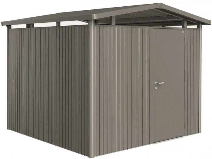 Biohort Abri De Jardin Panorama P4 - Gris Quartz 1 Biohort Abri De Jardin Panorama P4 - Gris Quartz