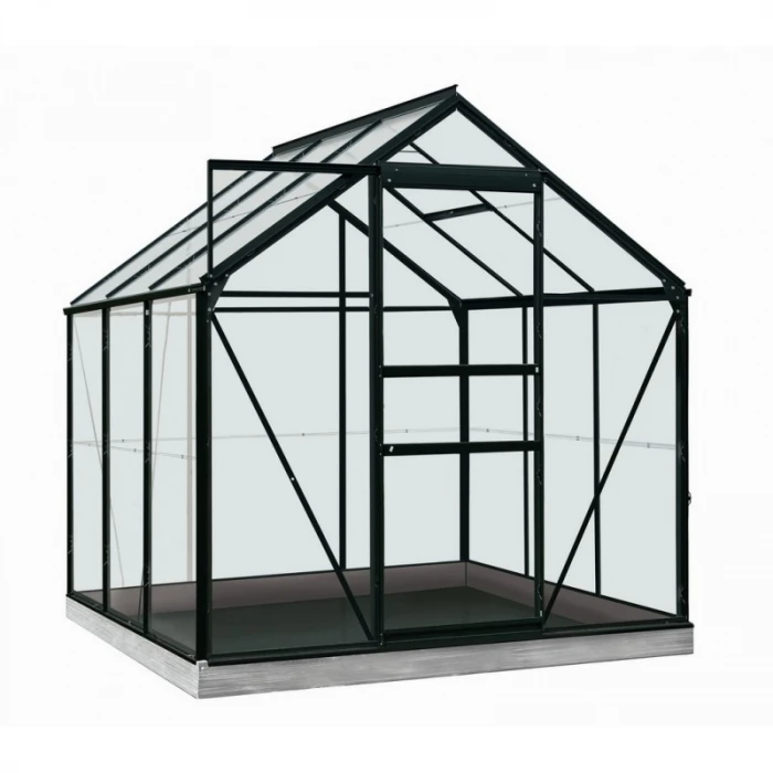 Serre Daisy En Polycarbonate 4 Mm - ACD - 3,8 M² - Noir
