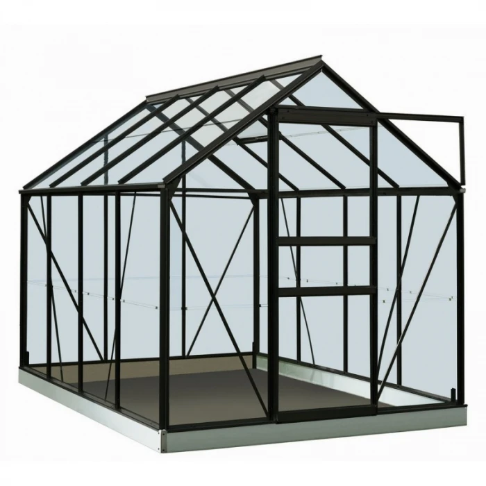 Serre Ivy En Polycarbonate 4 Mm - ACD - 5 M² - Noir