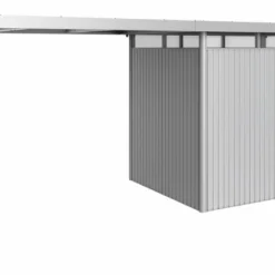 Biohort Auvent - Abri De Jardin Highline H4 - Argent - 275 X 282 X 222 Cm