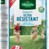 Gazon Ultra Résistant - Label Rouge - 200/300m² - Sac De 5kg Dont 1kg Offert
