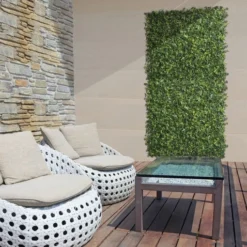 Canisse Plastique Vertical Garden Forest- Nortene - 1 X 1 M -Parfum Herbe Soldes Magasin 1883738 canisse forest murvegetal nortene 2