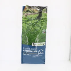 Engrais Gazon Antimousse Double Action 12 KG 320m² Teragile