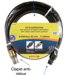 Kit D'aspiration Pour Pompes De Surface - Spid'o - Dipra - Laiton - 7 M -Parfum Herbe Soldes Magasin 6012521