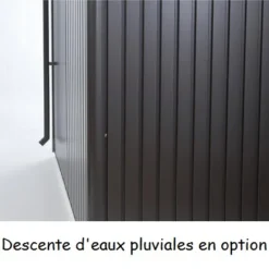Biohort Abri De Jardin Métal - Avantgarde A5 - Argent - 1 Porte - 260 X 220 X 218 Cm 29 Biohort Abri De Jardin Métal - Avantgarde A5 - Argent - 1 Porte - 260 X 220 X 218 Cm -Parfum Herbe Soldes Magasin abri de jardin m tal descente d eaux pluviales 8