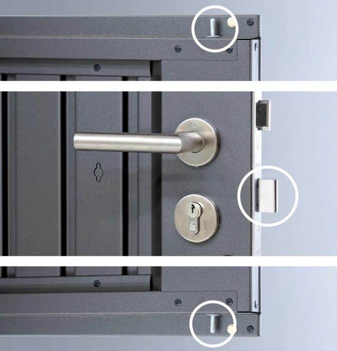 Biohort Abri De Jardin Gris Foncé Métallique - Highline H2 - Porte Standard - 275 X 195x 222 Cm – Image 7