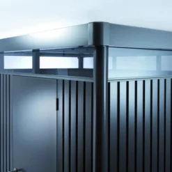 Biohort Abri De Jardin Argent Métallique - Highline H4 - Porte Standard - 275 X 275 X 222 Cm 17 Biohort Abri De Jardin Argent Métallique - Highline H4 - Porte Standard - 275 X 275 X 222 Cm -Parfum Herbe Soldes Magasin abri de jardin m tal highline claire voie 1 8