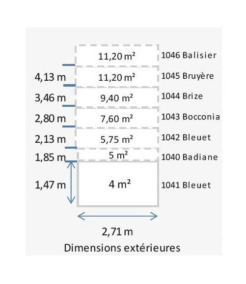Abri De Jardin En Panneaux 20 Mm - Badiane - 2,71 X 1,85 M - 5 M² 5 Abri De Jardin En Panneaux 20 Mm - Badiane - 2,71 X 1,85 M - 5 M² – Image 5
