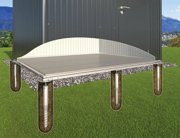 Biohort Fondation - Abri De Jardin Avantgarde A8 - 252 X 332 Cm 2 Biohort Fondation - Abri De Jardin Avantgarde A8 - 252 X 332 Cm – Image 2